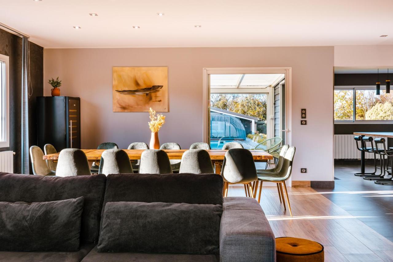 Grande Maison Avec Piscine Et Jacuzzi A La Campagne Desvres Luaran gambar